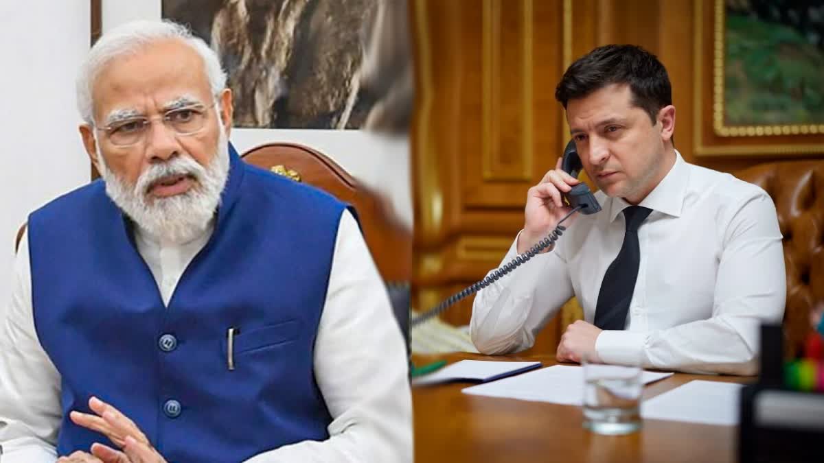 Ukraine president write to Modi