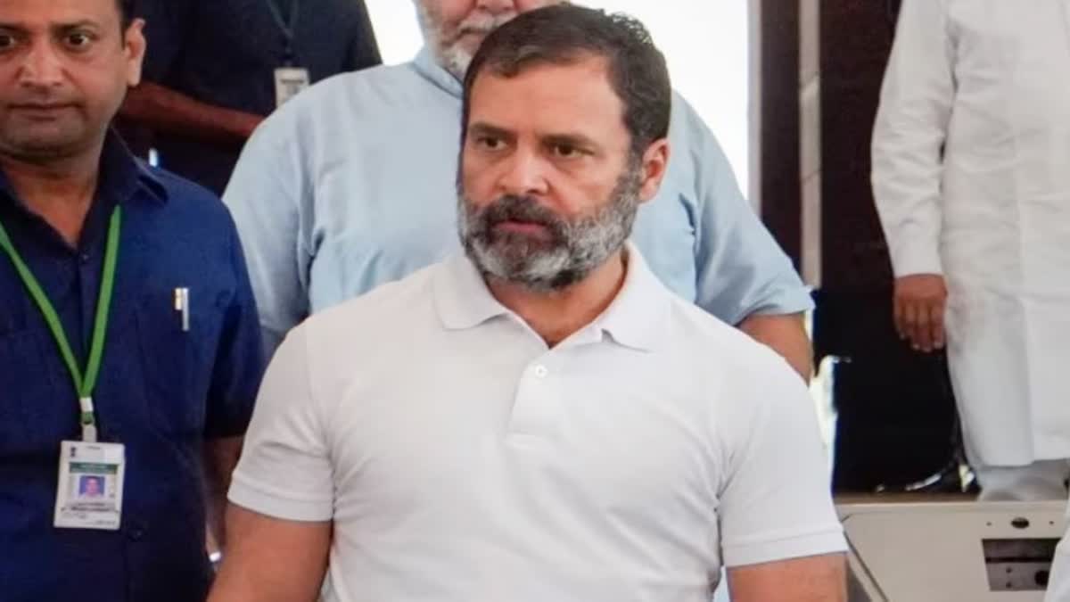 CONGRESS LEADER RAHUL GANDHI APPEAR BEFORE PATNA COURT IN MODI SURNAME CASE