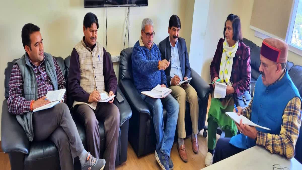 BJP making vision letter for Shimla MC Election