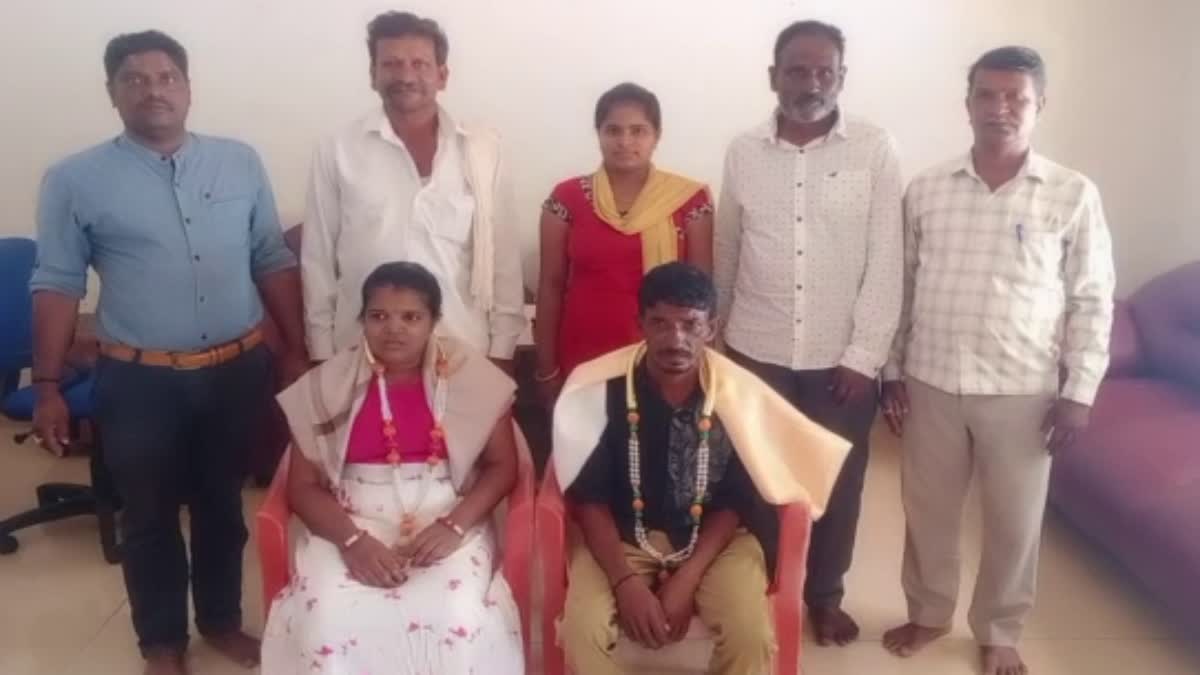mentally-ill-woman-joined-her-husband-after-7-months-in-mysore