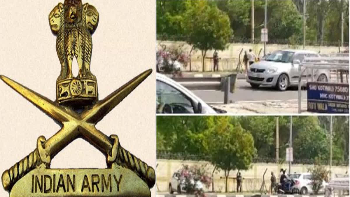 The material recovered from the Bathinda military cantonment was sent to the forensic lab for examination