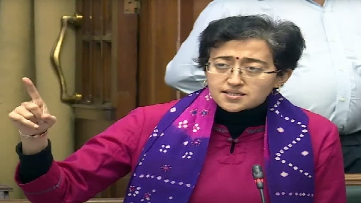 Delhi Education Minister Atishi Marlena