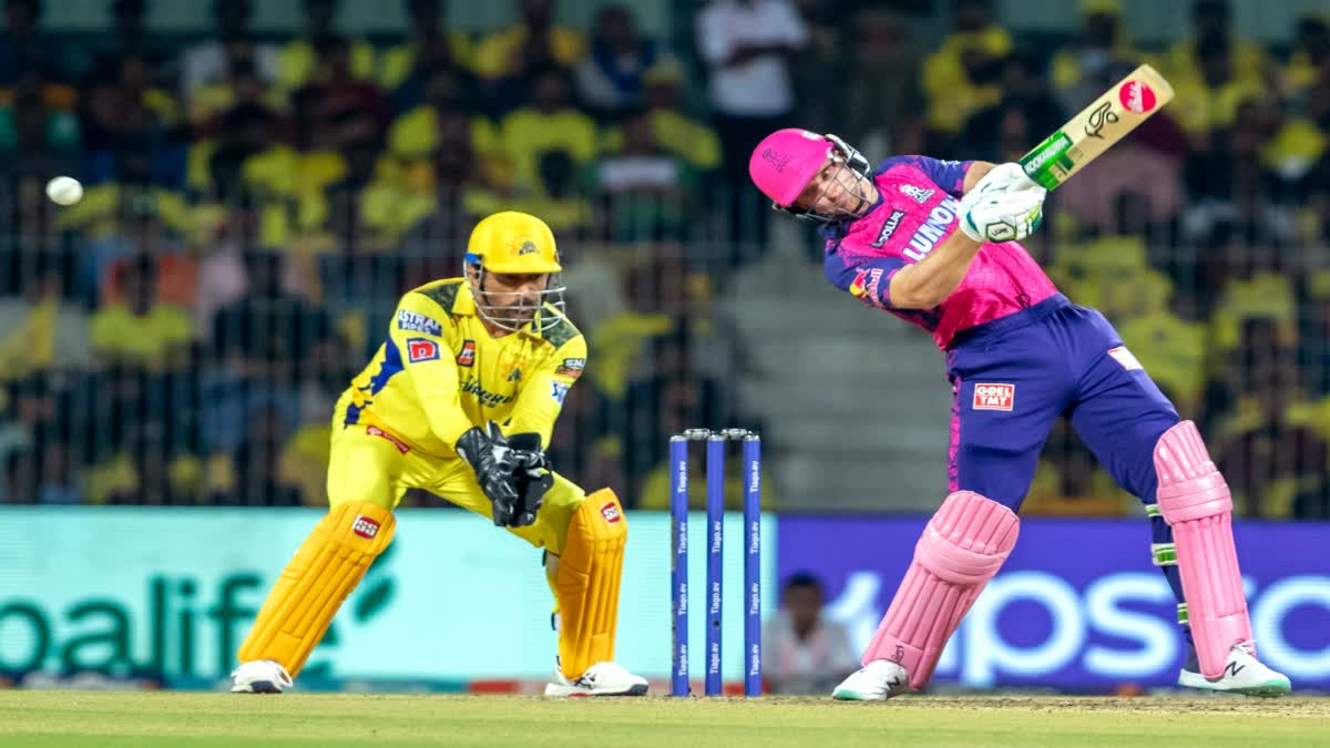 IPL  IPL 2023  Chennai Super Kings vs Rajasthan Royals  IPL score updates  ചെന്നൈ സൂപ്പര്‍ കിങ്‌സ്  ഐപിഎല്‍ 2023  എംഎസ്‌ ധോണി  സഞ്‌ജു സാംസണ്‍  CSK vs RR score updates  sanju samson  ms dhoni  jos buttler  ജോസ്‌ ബട്‌ലര്‍  രാജസ്ഥാൻ റോയൽസ്