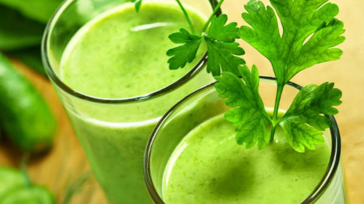 Green juices keep you fresh in summer