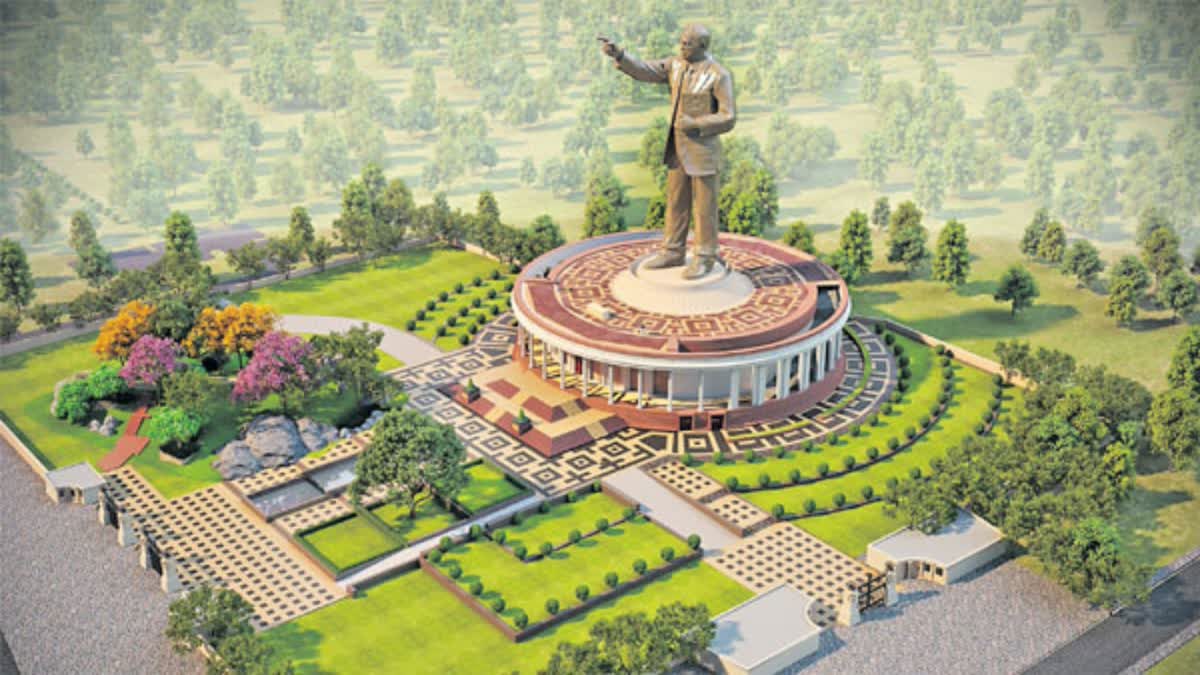 Telangana is going to unveil the tallest statue of Ambedkar