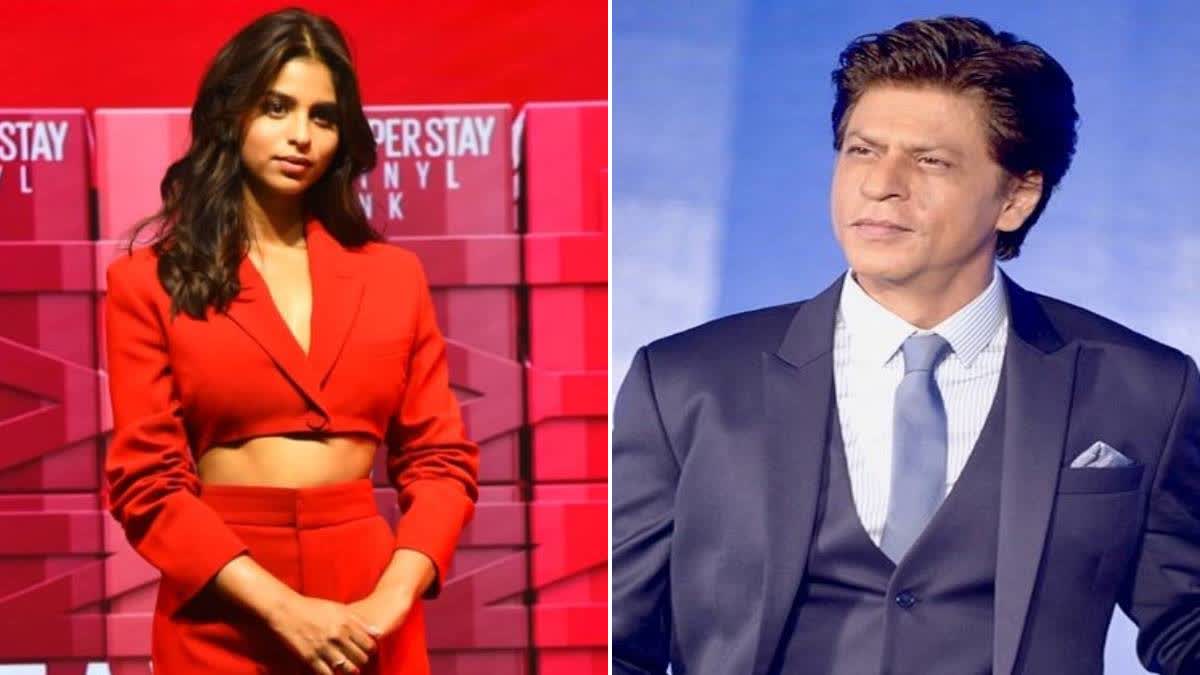 SRK Congratulates Suhana ETV Bharat