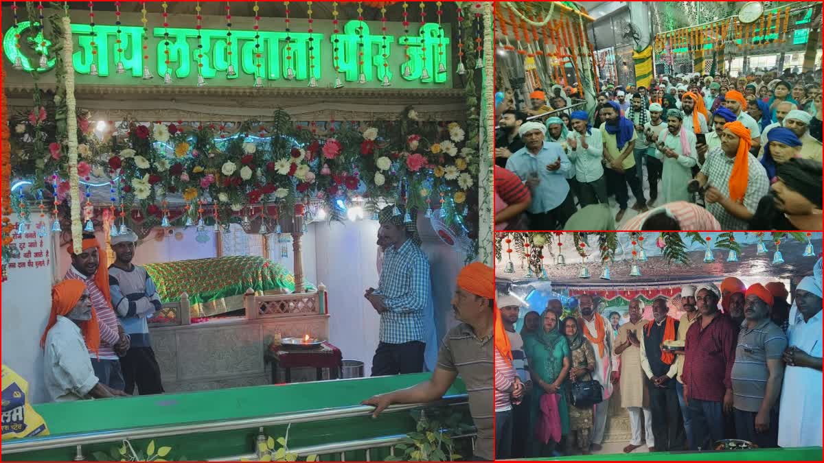 Fair on Baisakhi at Peer Nigah Temple in Una