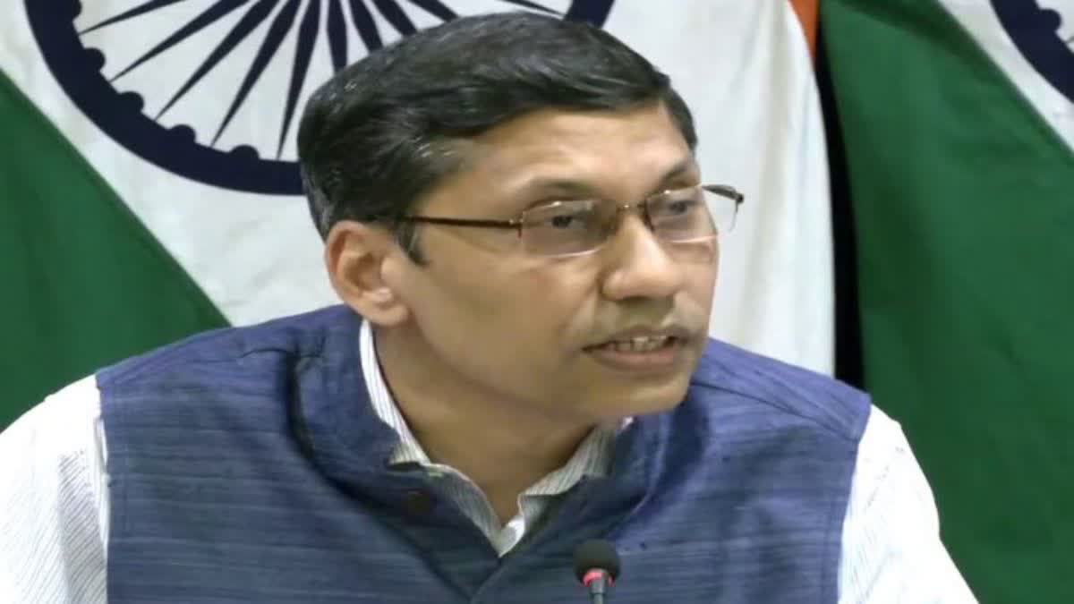 MEA Spokesperson Arindam Bagchi