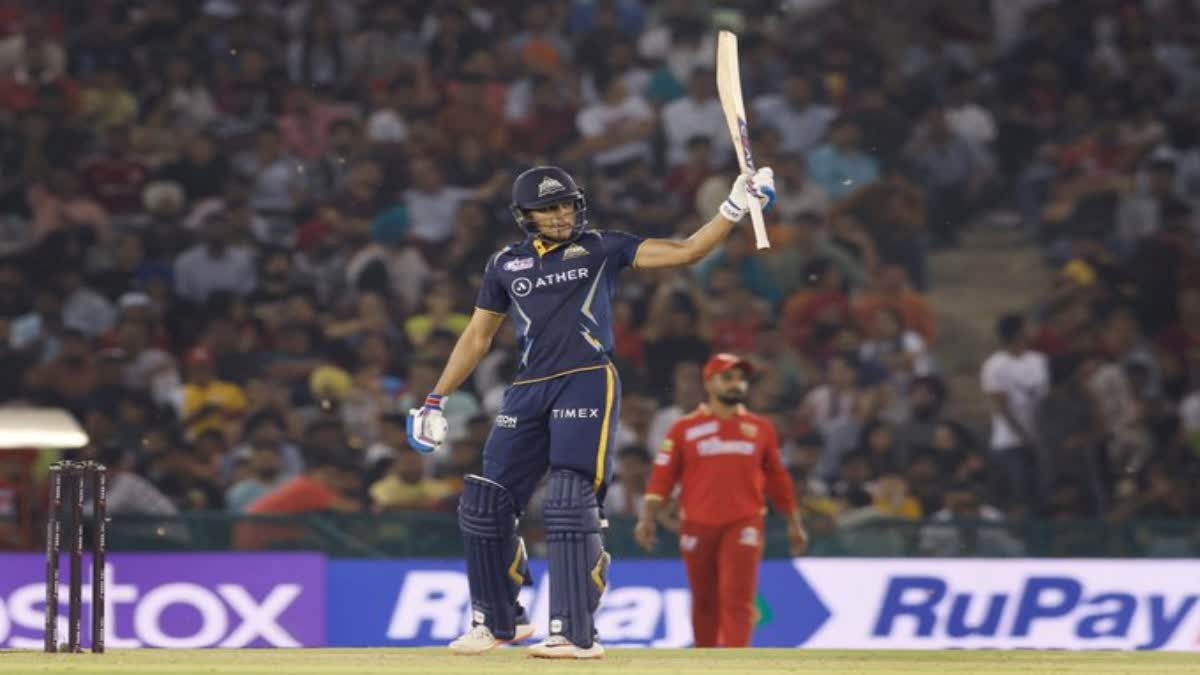 Gujarat titans wins against Punjab Kings  Gujarat titans  Punjab Kings  ഗില്ലിന്‍റെ തൂക്കിയടിയില്‍ പഞ്ചാബ് നിഷ്‌പ്രഭം  ഗുജറാത്ത് ടൈറ്റന്‍സിന് അനായാസ വിജയം  ഇന്ത്യന്‍ പ്രീമിയര്‍ ലീഗ്  പഞ്ചാബ്‌ കിങ്‌സും ഗുജറാത്ത് ടൈറ്റന്‍സും  ശുഭ്‌മാന്‍ ഗില്ലിന്‍റെ തകര്‍പ്പന്‍ ബാറ്റിങ്  ഗുജറാത്ത്  മൊഹാലി  പഞ്ചാബ്