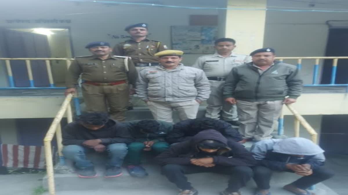 Five theft accused arrested in Kullu