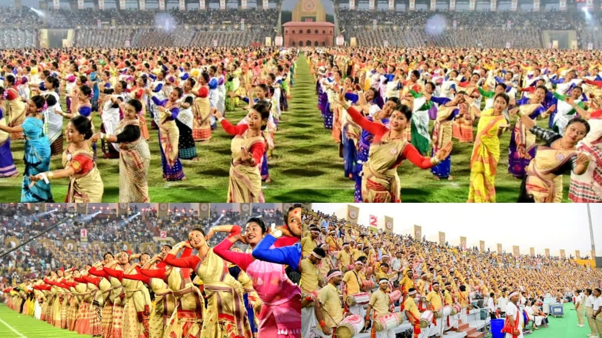 Tradtional Bihu dance marks its place in Guinness Book of World Records