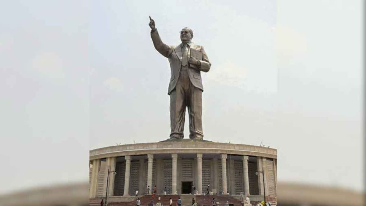 125 ft-tall Ambedkar statue unveiled in Hyderabad