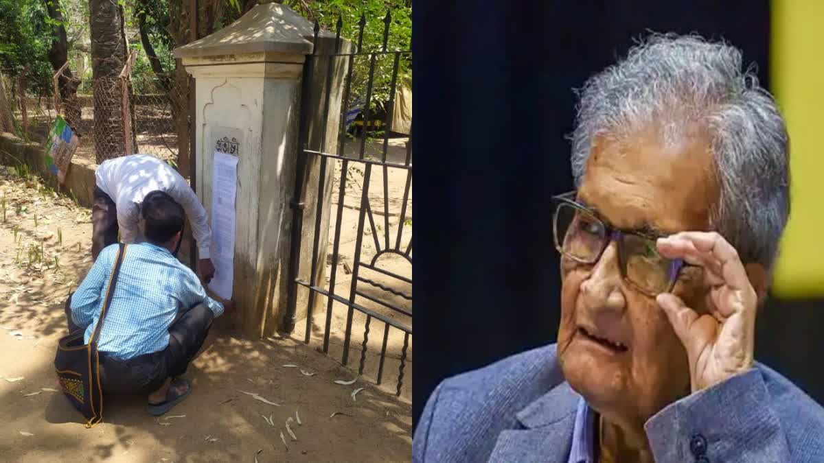 eviction notice to Nobel laureate Amartya Sen