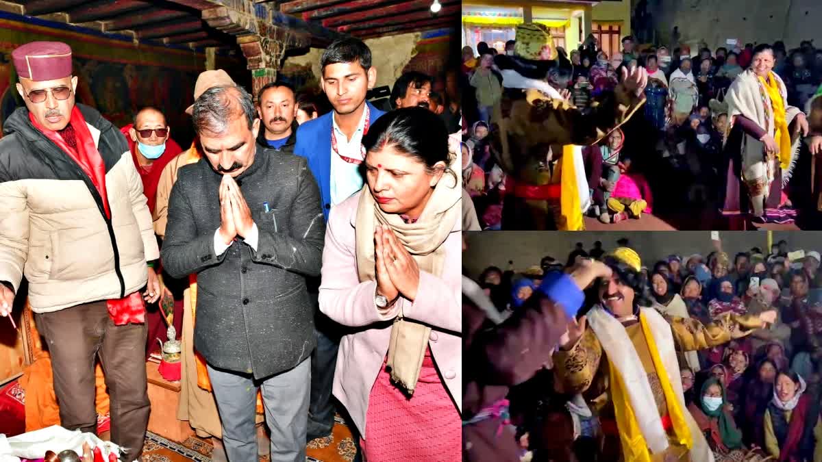 CM Sukhvinder singh sukhu reached Spiti