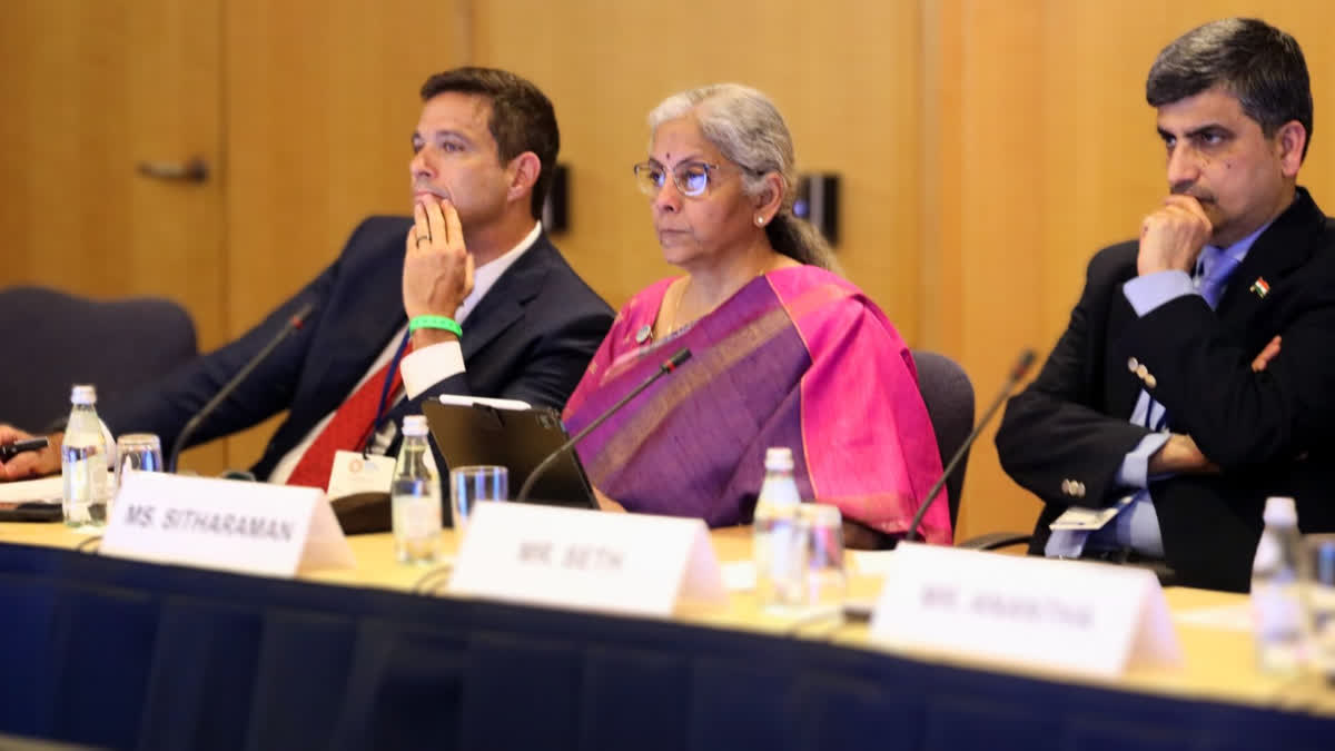 Crypto issue requires immediate attention of G20: Nirmala Sitharaman