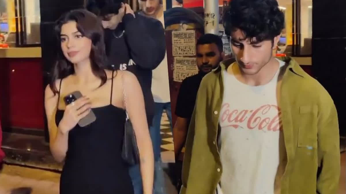 Khushi Kapoor rocks LBD as she parties with Ibrahim Ali Khan and others