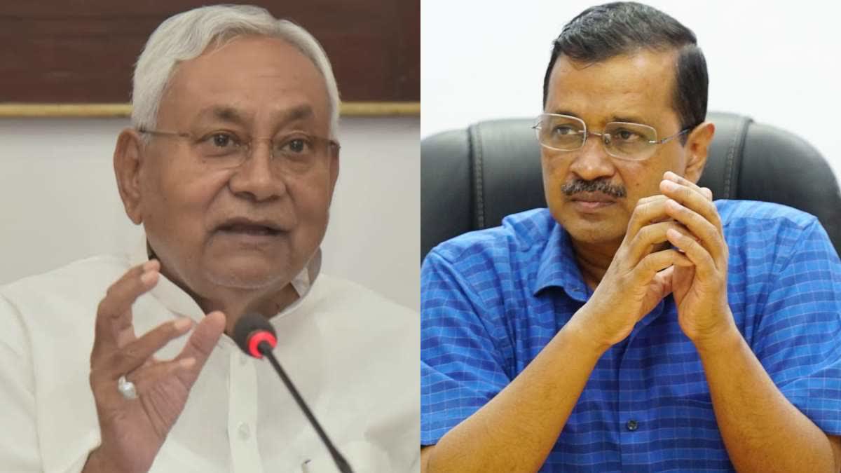 Nitish Kumar came in support of Arvind Kejriwal