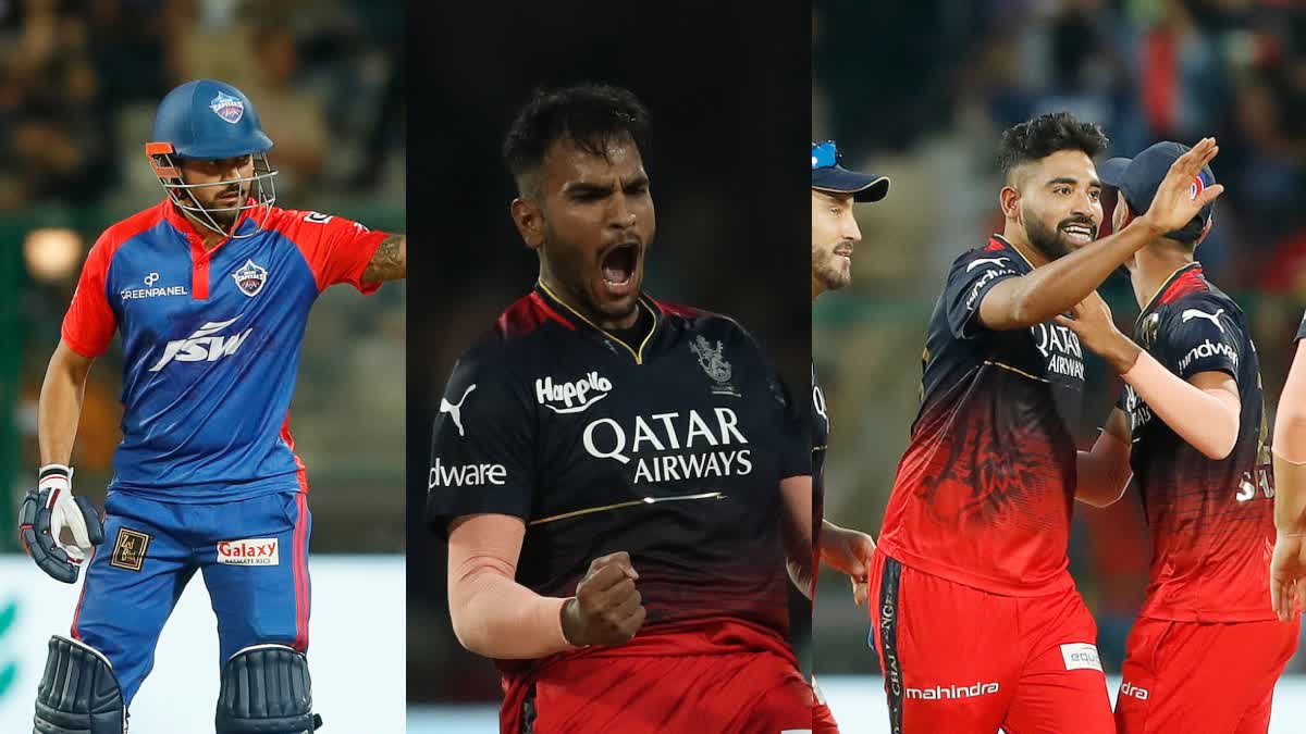 ipl 2023 royal challengers bangalore delhi capitals match winner