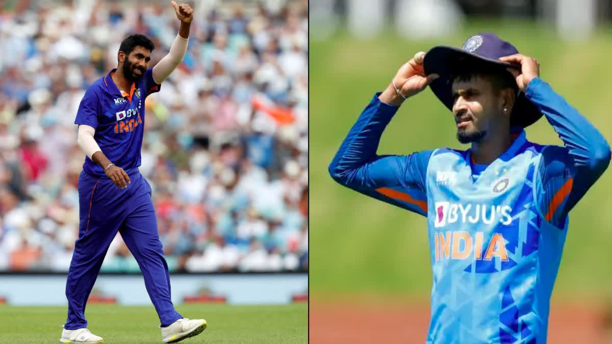 Jasprit Bumrah-Shreyas Iyer ETV BHARAT