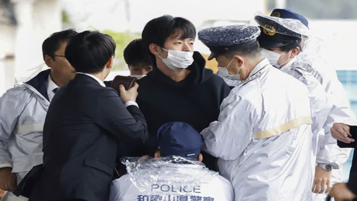 Police search the house of the man who attacked Japanese PM Kishida