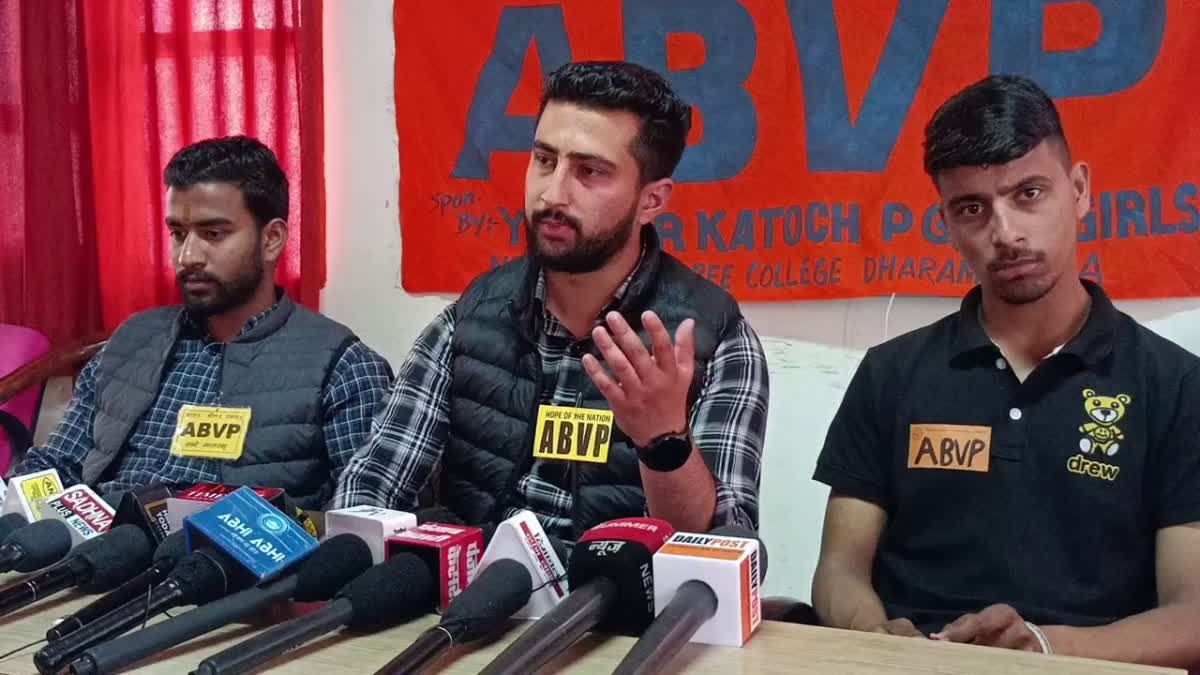 ABVP Demands to Fill Vacant Posts of Principals in all Colleges of Himachal