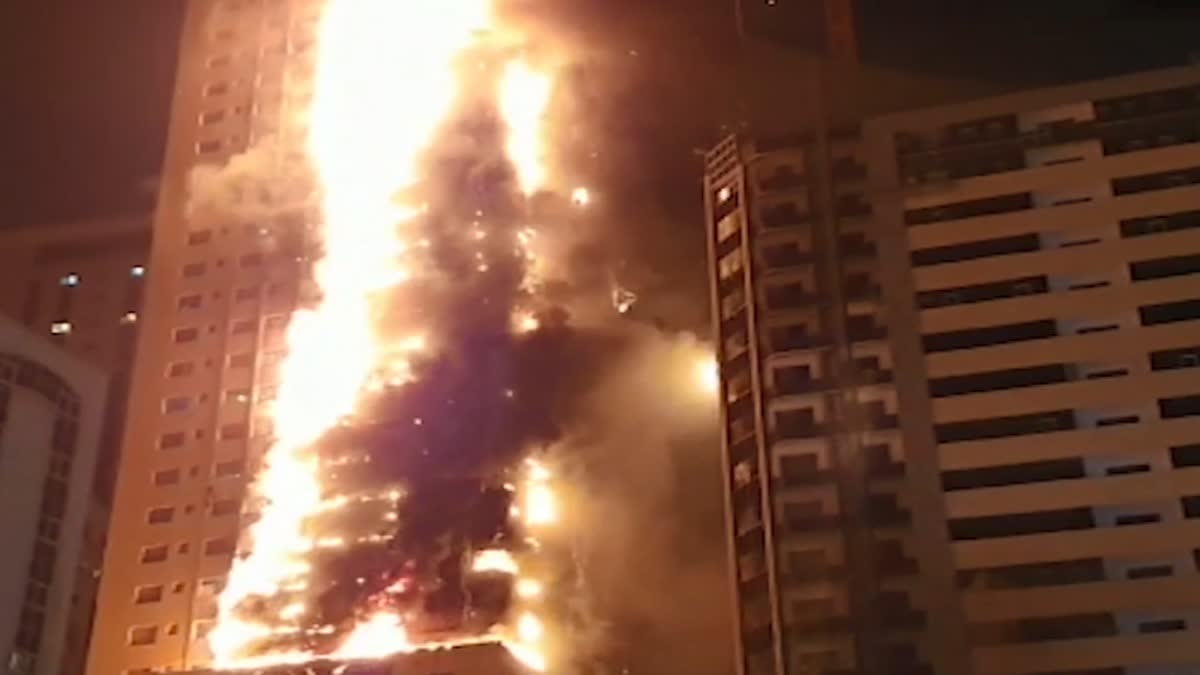 Dubai Building Fire: દુબઈની ઈમારતમાં આગ લાગતા 4 ભારતીયો સહિત 16ના થયા મૃત્યુ