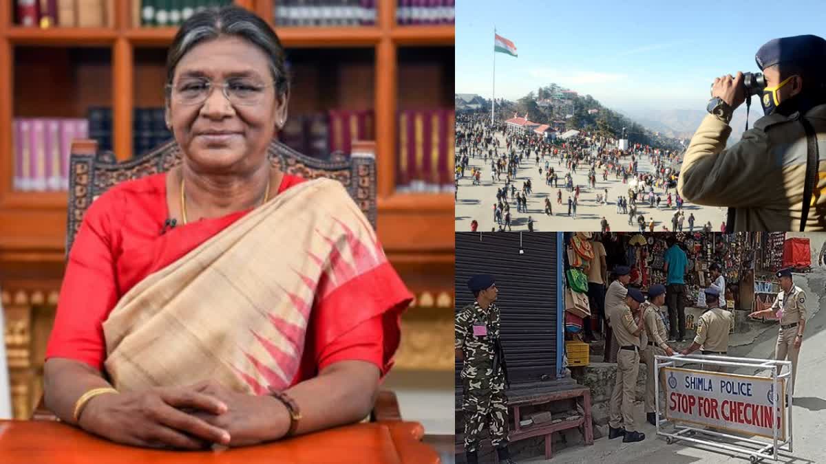 President Droupadi Murmu will visit Shimla by Tomorrow