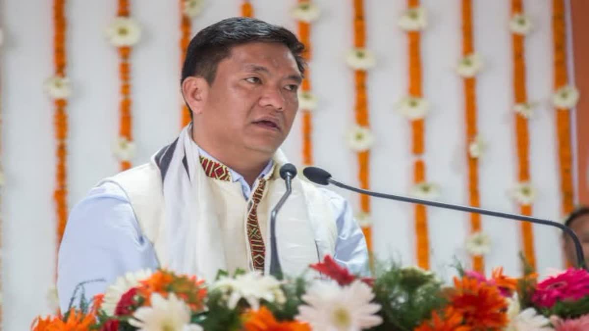 Etv Bharat Pema Khandu