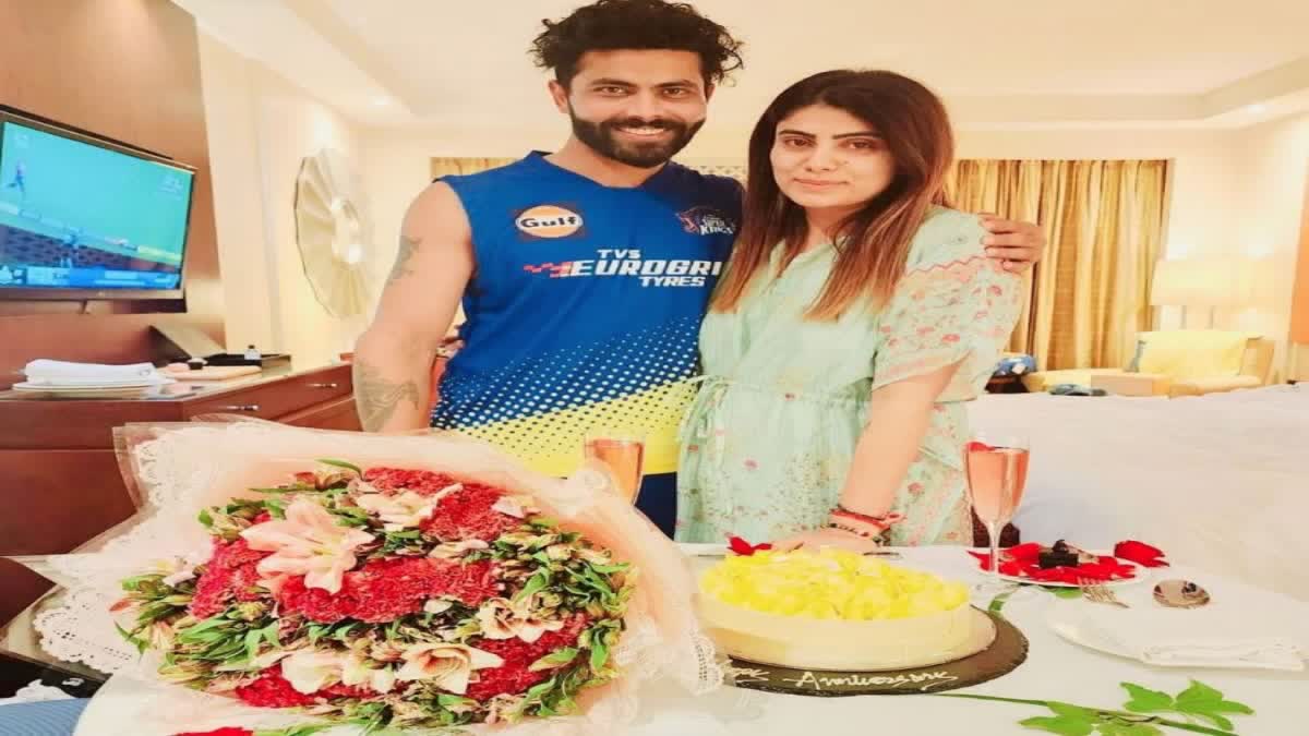 Ravindra Jadeja Marriage Anniversary : રવિન્દ્ર જાડેજાના લગ્નજીવનના 7 વર્ષ પુરા થયા, પત્ની સાથેનો ફોટો શેર કરીને લખ્યો આ સુંદર સંદેશ