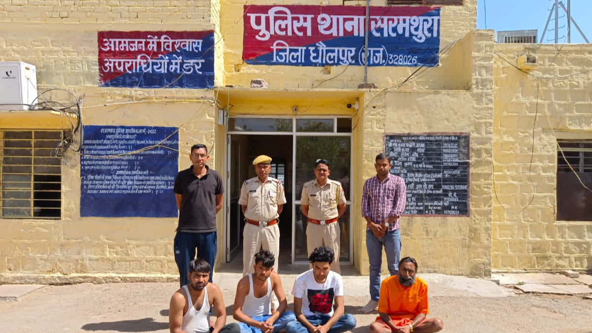 Dholpur police set free kidnapped man from Jaipur