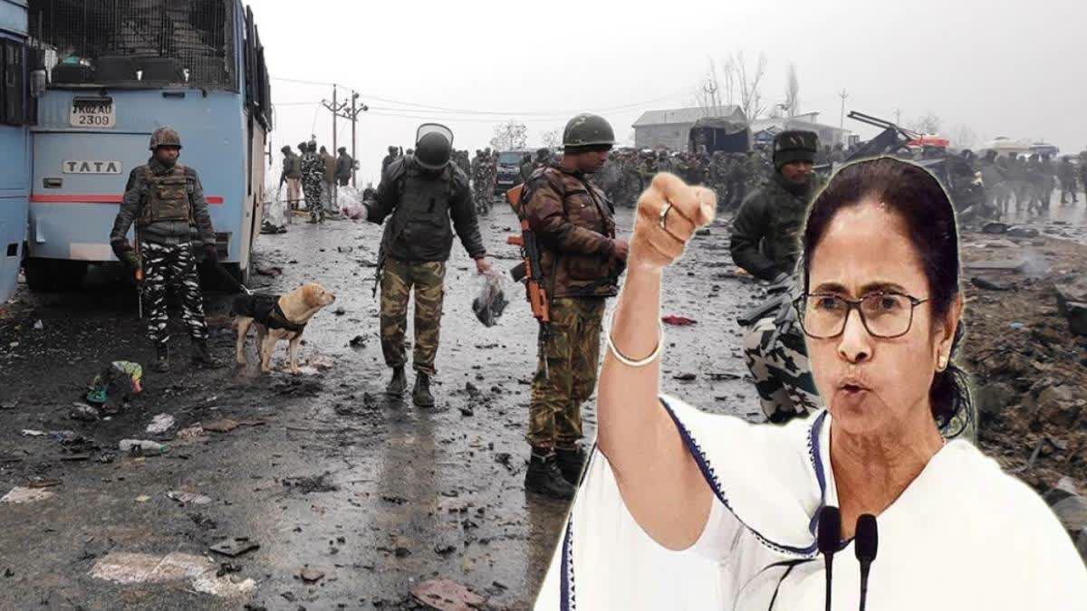 Mamata on Pulwama Attack ETV Bharat