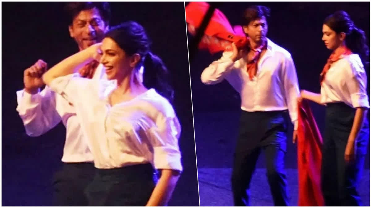 Viral alert! Shah Rukh Khan and Deepika Padukone twin in formals in leaked  pics from Jawan