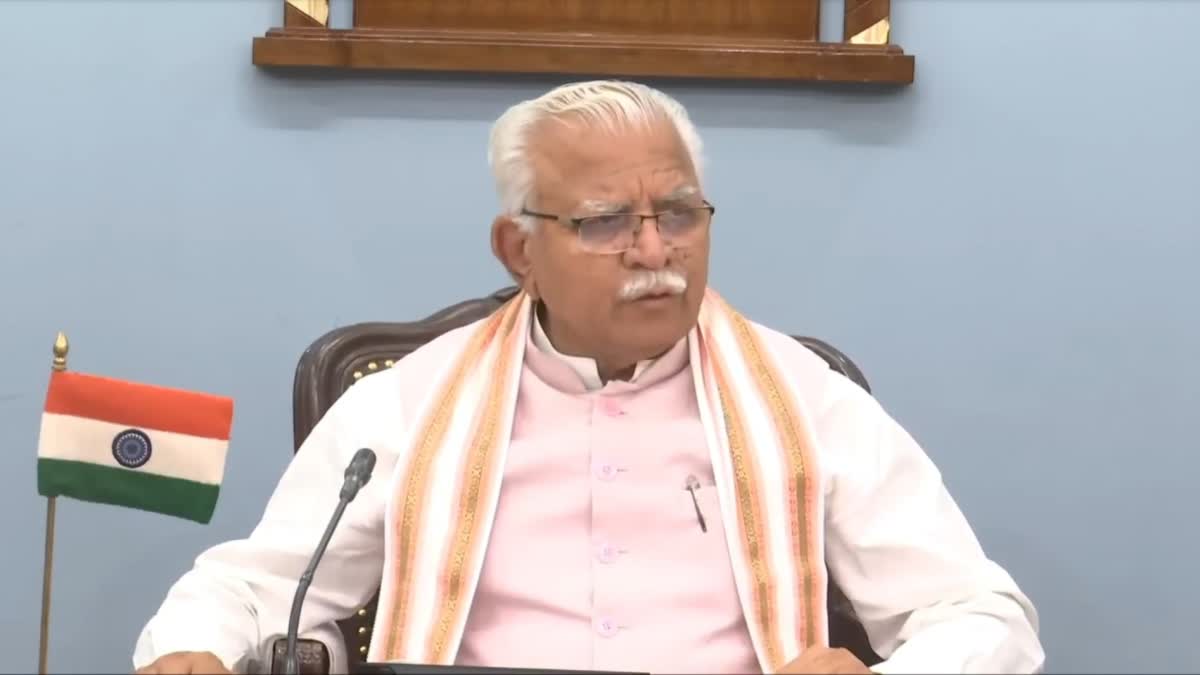 manohar lal chief minister haryana