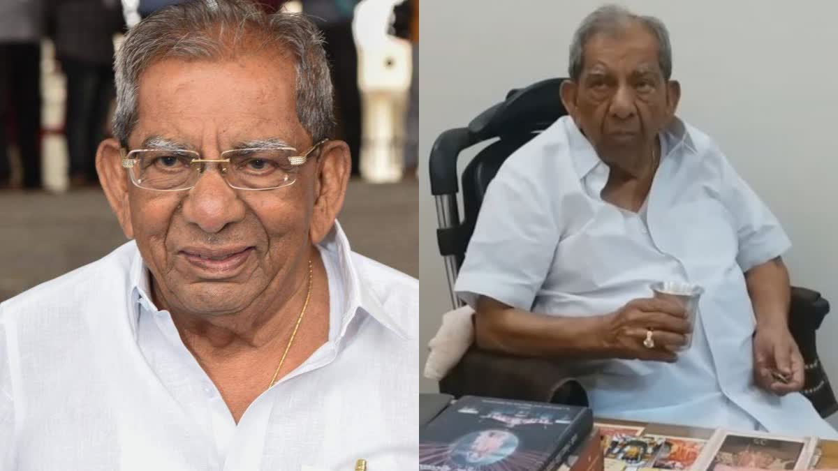 92 Year Old shamanur shivashankarappa political history
