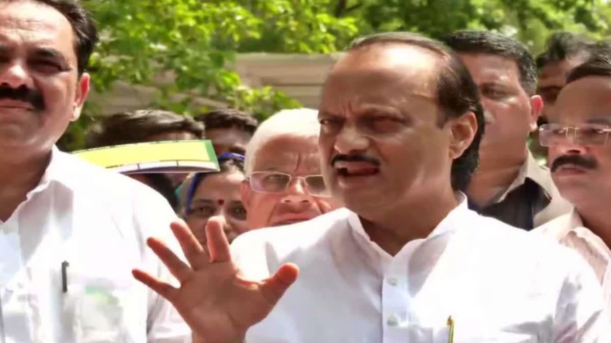 AJIT PAWAR ALSO CLARIFIED THAT THERE IS NO QUESTION OF JOINING BJP