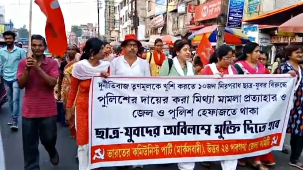 CPIM Agitation at Barasat