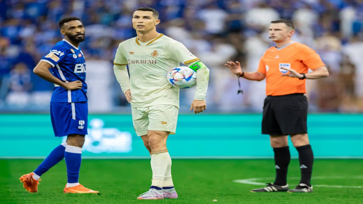 Al Nassr lost against Al Hilal  saudi pro league  സൗദി പ്രോ ലീഗ്  Cristiano Ronaldo Al Nassr fc  ക്രിസ്റ്റ്യാനോ റൊണാൾഡോ  അൽ നസ്‌ർ എഫ്‌സിക്ക് തോൽവി  sports news  അൽ നസ്‌ർ എഫ്‌സി vs അൽ ഹിലാൽ  ഒഡിയൻ ഇഗാലോ