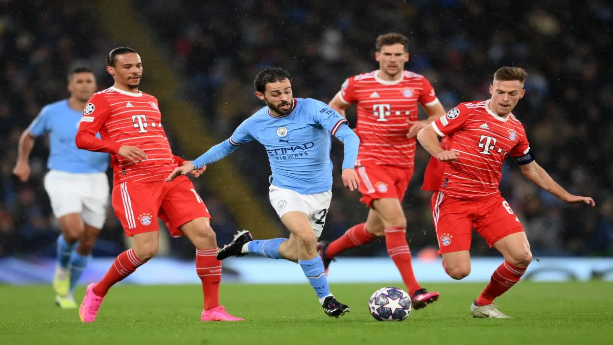 Manchester City vs Bayern Munich  മാഞ്ചസ്റ്റർ സിറ്റി vs ബയേൺ മ്യൂണിക്  മാഞ്ചസ്റ്റർ സിറ്റി  ബയേൺ മ്യൂണിക്  മാഞ്ചസ്റ്റർ സിറ്റി ബയേൺ മ്യൂണിക്  പെപ് ഗ്വാർഡിയോള  Manchester City  Inter milan vs Benfica  ഇന്‍റർ മിലാൻ vs ബെൻഫിക്ക  യുവേഫ ചാമ്പ്യൻസ് ലീഗ്  ചാമ്പ്യൻസ് ലീഗ്  Manchester City vs Bayern Munich match preview