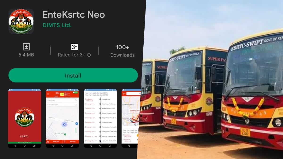 KSRTC Swift bus ticket booking  KSRTC Swift bus  KSRTC  mobile application  KSRTC launched mobile application  ജനങ്ങളെ അടുപ്പിക്കാന്‍  സ്വിഫ്‌റ്റ് ബസുകളിലെ ടിക്കറ്റിനായി മൊബൈൽ അപ്പ്  സ്വിഫ്‌റ്റ് ബസുകളിലെ ടിക്കറ്റിന്  മൊബൈൽ അപ്പ്  കെഎസ്‌ആര്‍ടിസി  എൻഡ് ടു എൻഡ് സർവീസുകളിൽ  ഡിജിറ്റൽ പേയ്‌മെന്‍റ്  മാനേജ്മെന്‍റ്