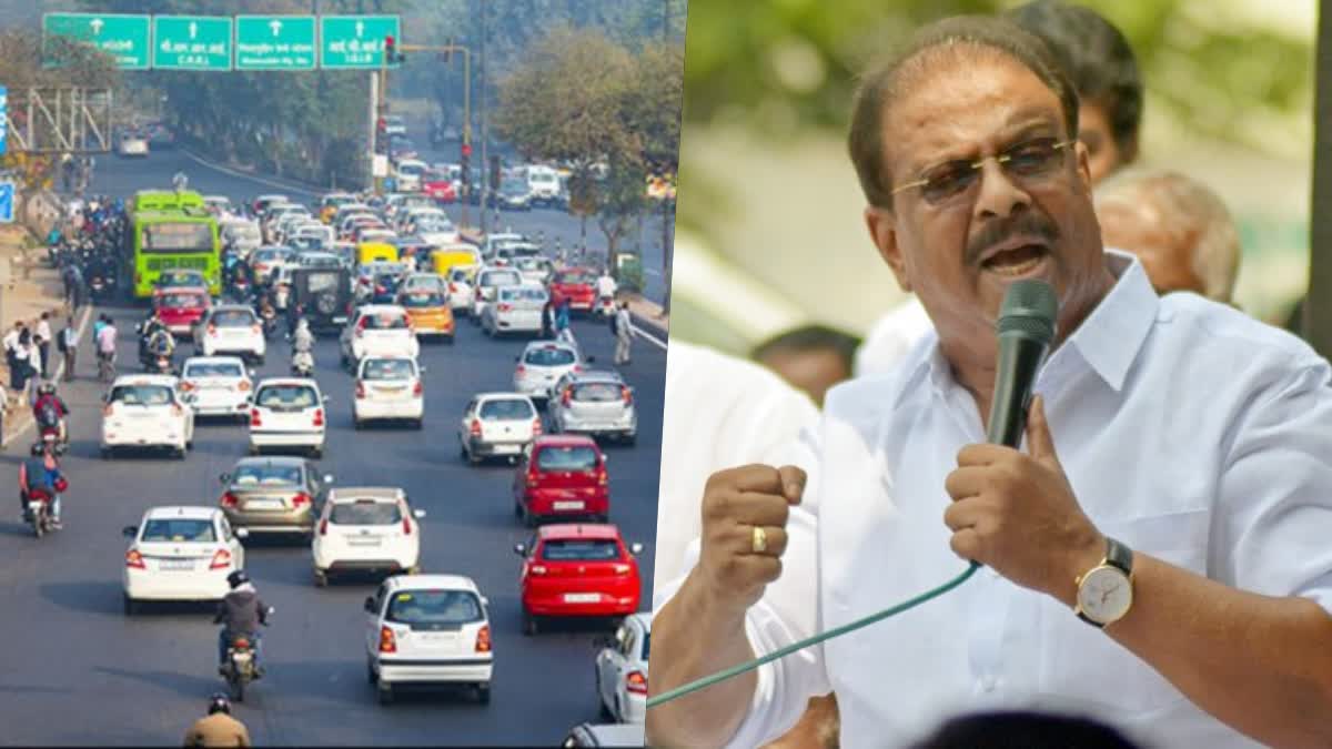 K Sudhakaran on new traffic reform AI Camera  K Sudhakaran on new traffic reform  AI Camera  K Sudhakaran  KPCC President K Sudhakaran  Artificial intelligence Cameras  ബോധവത്‌കരണമില്ലാതെ ക്യാമറകള്‍  ക്യാമറകള്‍ സ്ഥാപിച്ചത് ജനങ്ങളെ കുത്തിപ്പിഴിയാന്‍  ട്രാഫിക് പരിഷ്‌കരണത്തില്‍  സര്‍ക്കാരിനെതിരെ കെ സുധാകരന്‍  സുധാകരന്‍  സേഫ് കേരള പദ്ധതി  ആർട്ടിഫിഷ്യൽ ഇൻ്റലിജൻ്റ്സ്  എഐ  ട്രാഫിക്  മുഖ്യമന്ത്രി