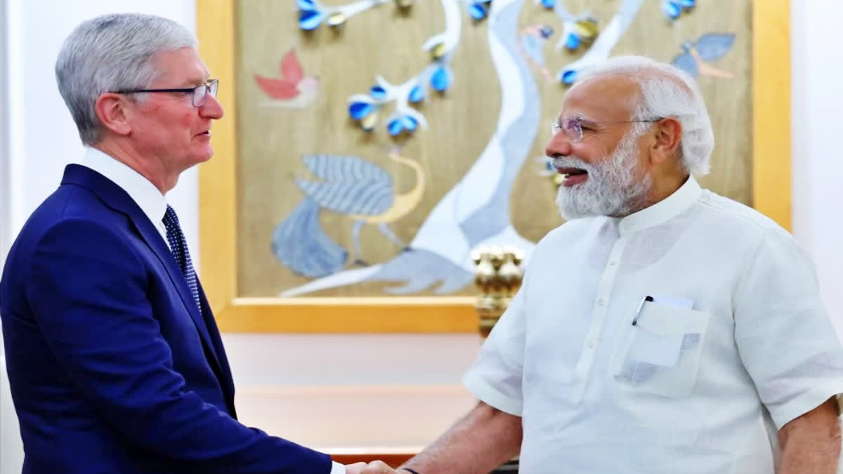 Cook Met PM Modi