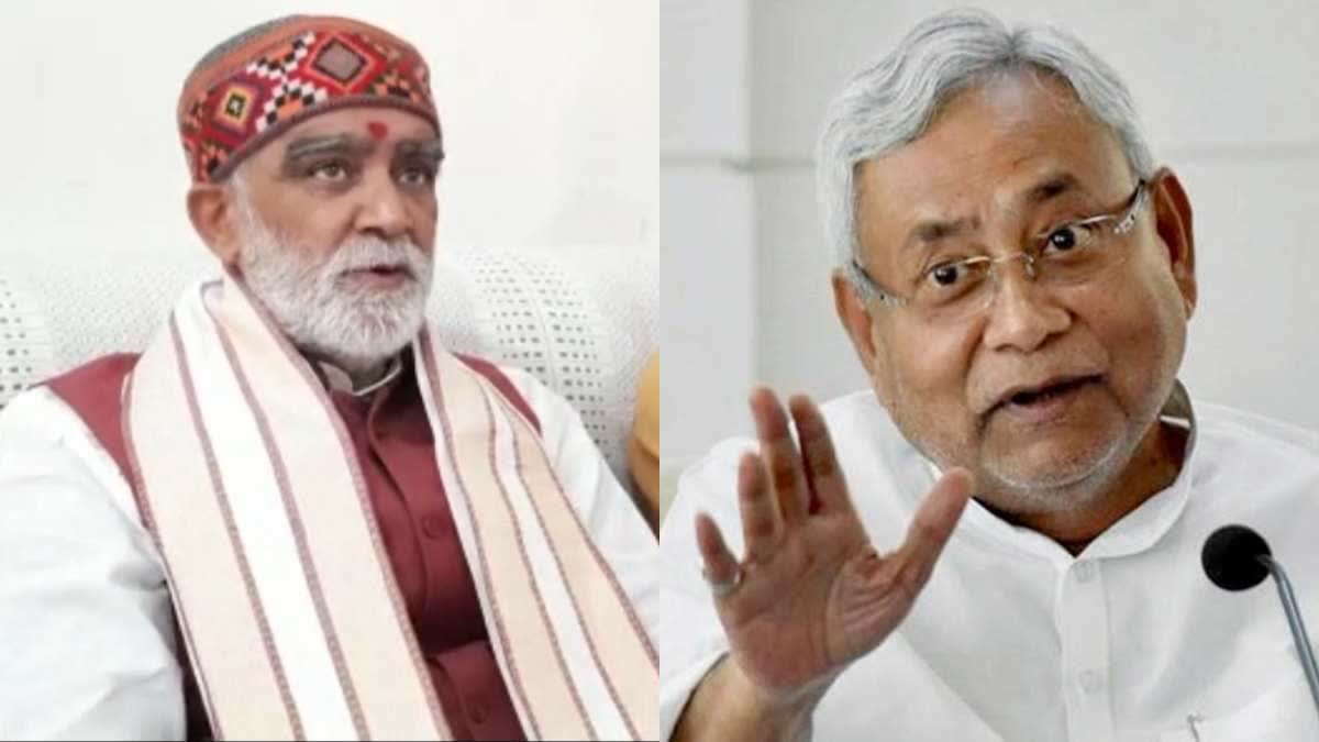 ashwini choubey On cm nitish kumar