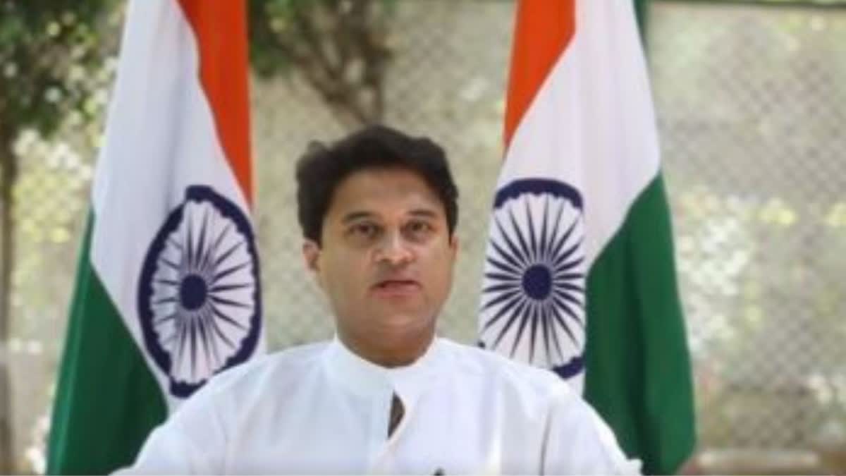 Union Aviation Minister Jyotiraditya Scindia