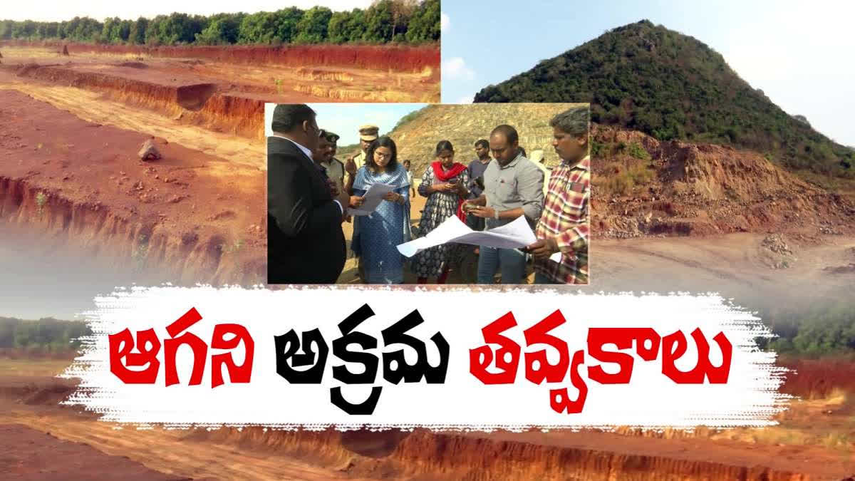 Illegal soil mining in state