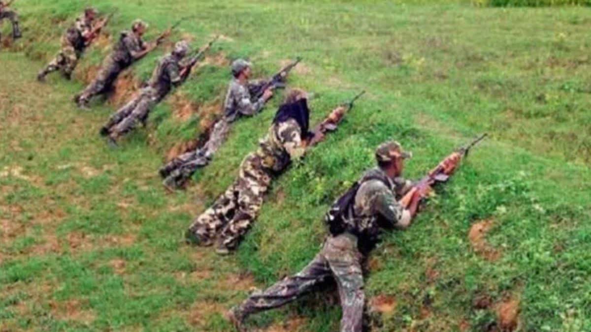 Encounter between DRG jawans and Naxalites