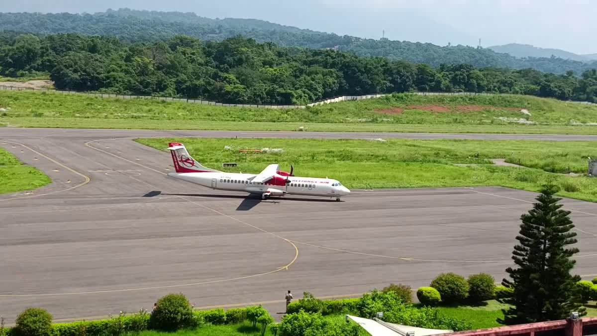 Flight movement increased at Kangra Airport in Summer Season