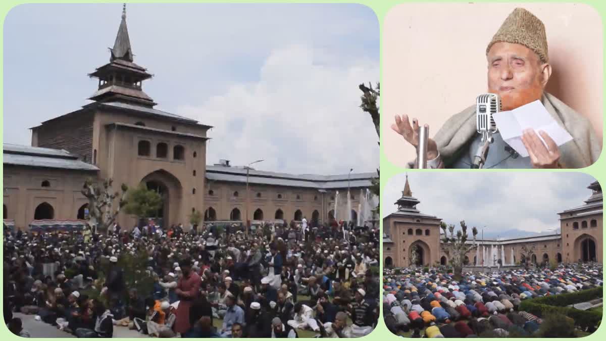 thousands-offer-friday-prayer-in-jamia-masjid-srinagar-demand-mirwaizs-release