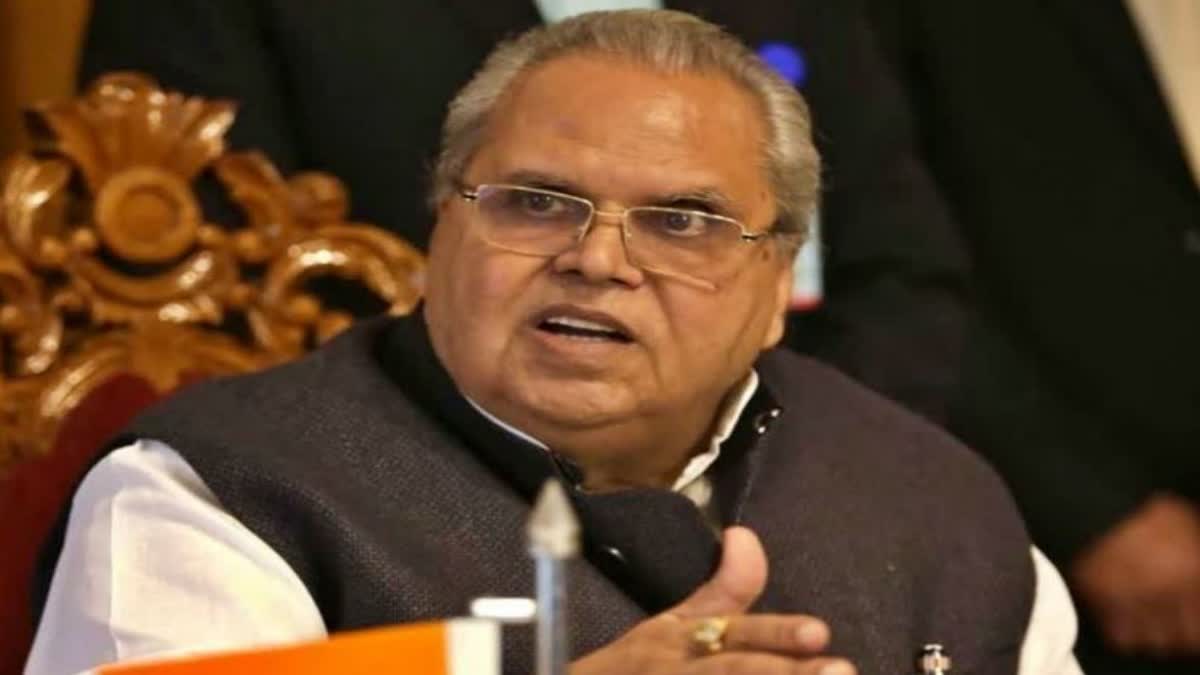 former Jammu and Kashmir governor Satya Pal Malik