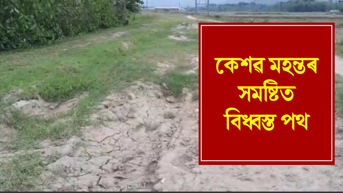 Poor Road Condition at Kaliabor