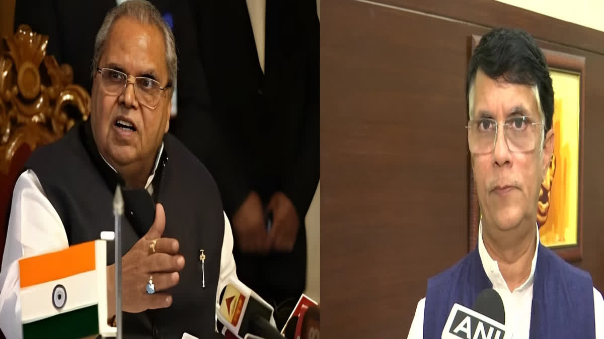Congress has targeted the government in the case of CBI summons to former Governor Satya Pal Malik.